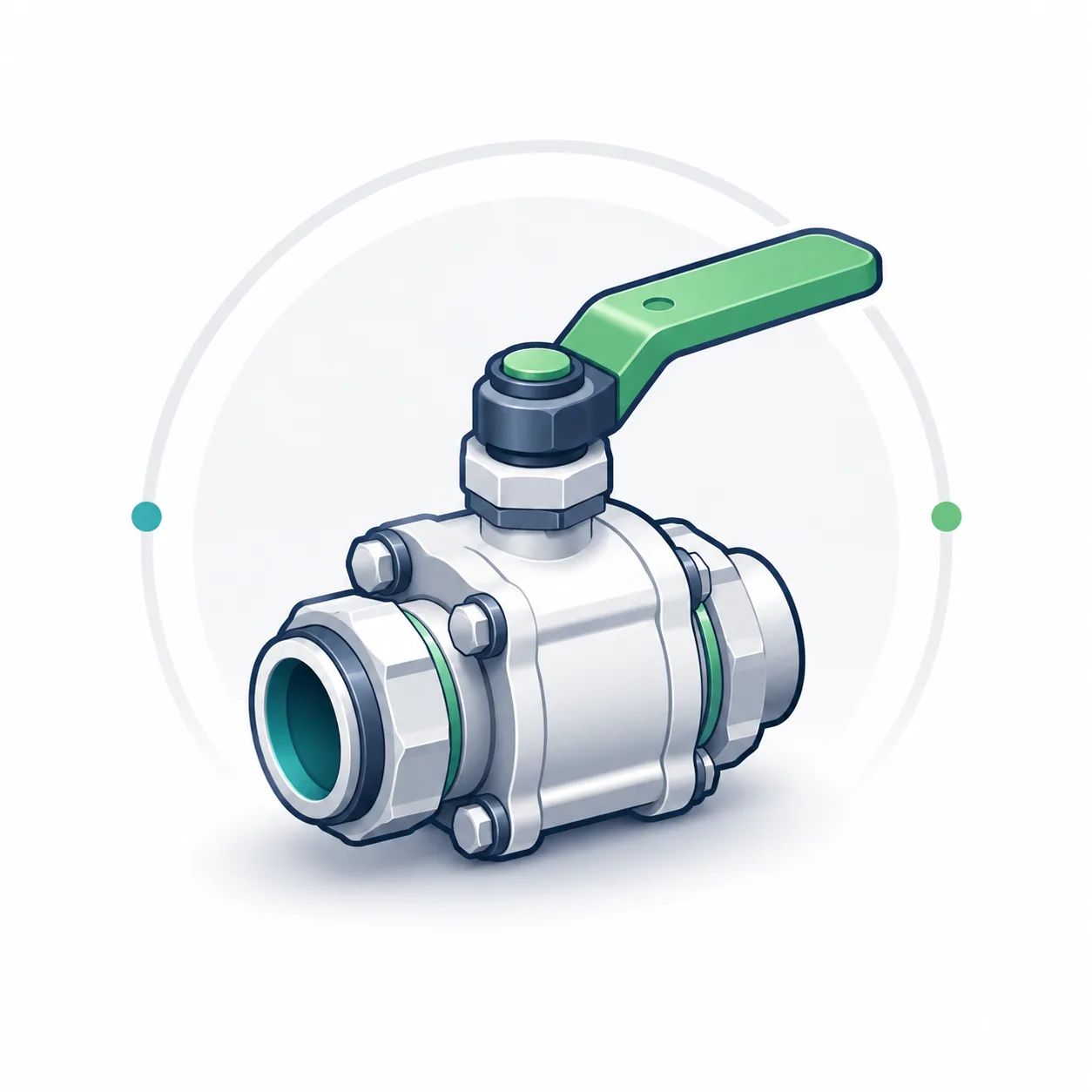 Isolation ball valve